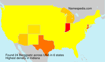 Surname Berggoetz in USA