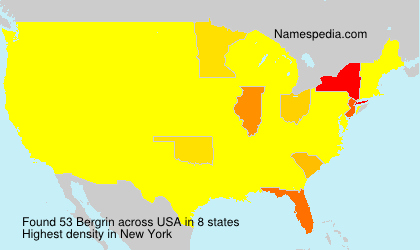 Surname Bergrin in USA Surname Bergrin in USA