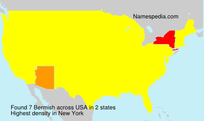 Surname Bermish in USA