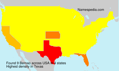Surname Bernao in USA