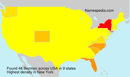 Surname Bezmen in USA Surname Bezmen in USA
