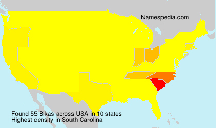 Surname Bikas in USA