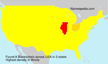 Surname Blankschein in USA Surname Blankschein in USA