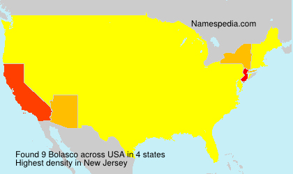 Surname Bolasco in USA