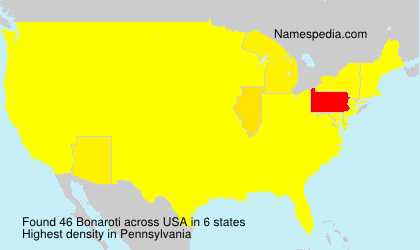Surname Bonaroti in USA Surname Bonaroti in USA