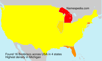 Surname Bonbrisco in USA Surname Bonbrisco in USA