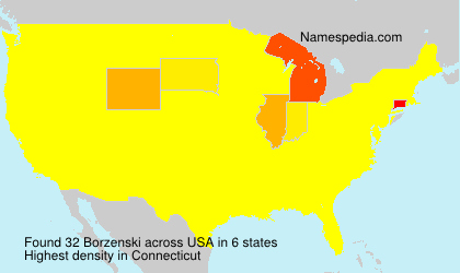 Surname Borzenski in USA Surname Borzenski in USA