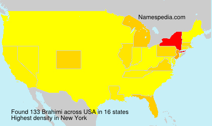 Surname Brahimi in USA