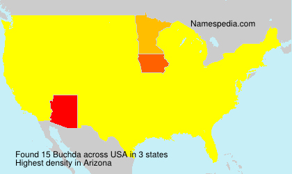 Surname Buchda in USA