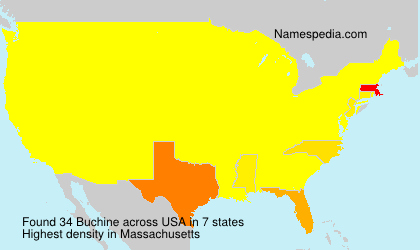 Surname Buchine in USA Surname Buchine in USA