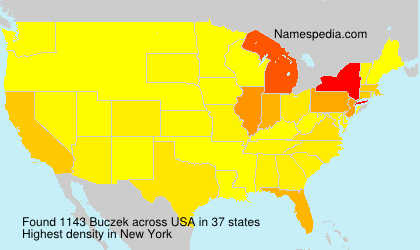 Surname Buczek in USA