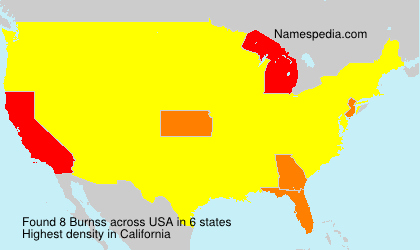 Surname Burnss in USA Surname Burnss in USA