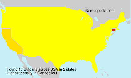 Surname Butcaris in USA