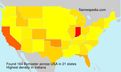 Surname Bymaster in USA Surname Bymaster in USA