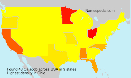 Surname Cajacob in USA