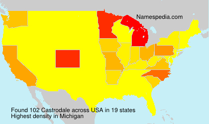 Surname Castrodale in USA Surname Castrodale in USA