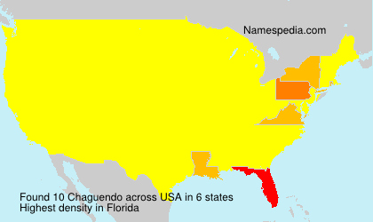 Surname Chaguendo in USA Surname Chaguendo in USA