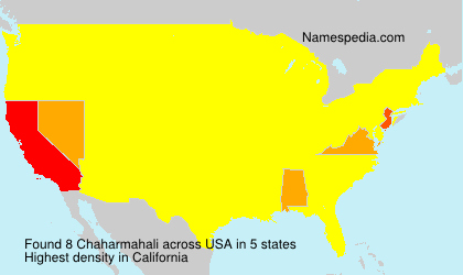 Surname Chaharmahali in USA Surname Chaharmahali in USA