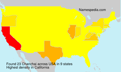 Surname Chanchai in USA