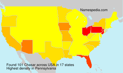 Surname Chasar in USA
