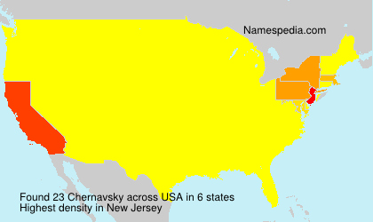 Surname Chernavsky in USA
