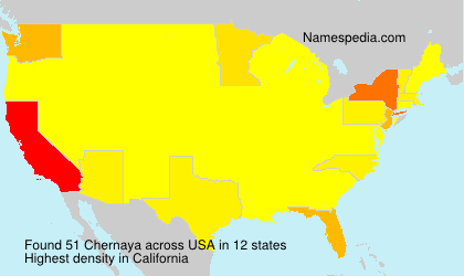 Surname Chernaya in USA Surname Chernaya in USA