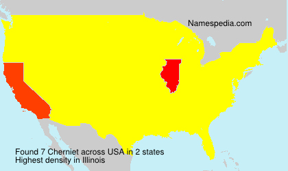 Surname Cherniet in USA Surname Cherniet in USA