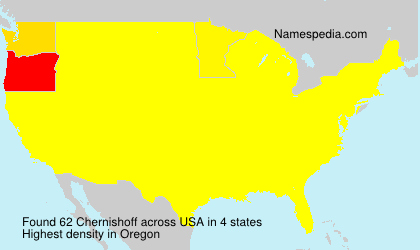 Surname Chernishoff in USA
