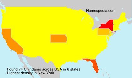 Surname Chindamo in USA