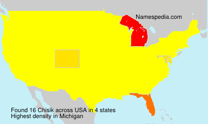 Surname Chisik in USA