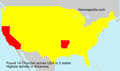 Surname Chyrchel in USA