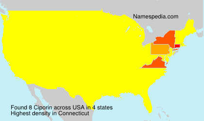 Surname Ciporin in USA Surname Ciporin in USA