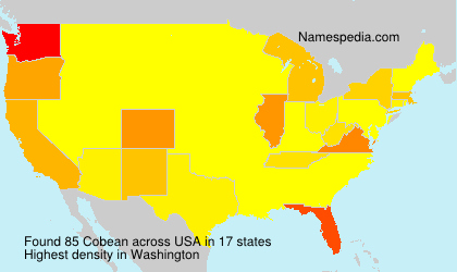 Surname Cobean in USA Surname Cobean in USA