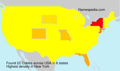 Surname Cobles in USA
