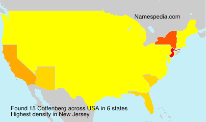 Surname Coffenberg in USA Surname Coffenberg in USA