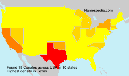 Surname Conales in USA