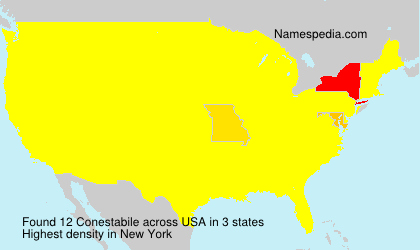 Surname Conestabile in USA Surname Conestabile in USA