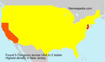 Surname Congjuico in USA Surname Congjuico in USA