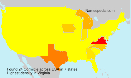 Surname Cormicle in USA Surname Cormicle in USA