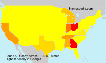 Surname Cospy in USA Surname Cospy in USA
