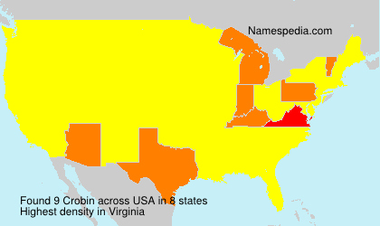 Surname Crobin in USA Surname Crobin in USA