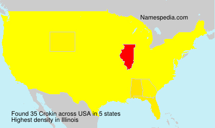 Surname Crokin in USA Surname Crokin in USA
