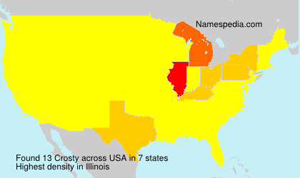 Surname Crosty in USA Surname Crosty in USA