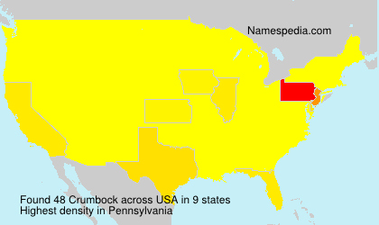 Surname Crumbock in USA Surname Crumbock in USA