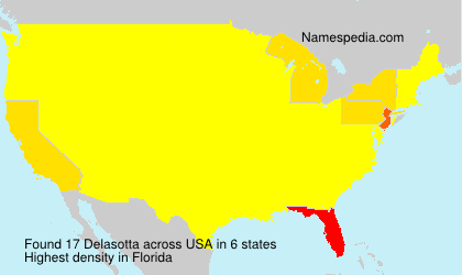 Surname Delasotta in USA Surname Delasotta in USA