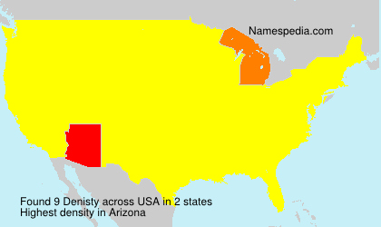 Surname Denisty in USA Surname Denisty in USA