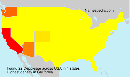 Surname Deppiesse in USA Surname Deppiesse in USA