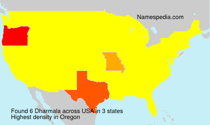 Surname Dharmala in USA