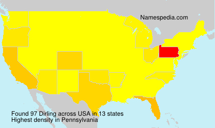 Surname Dirling in USA Surname Dirling in USA