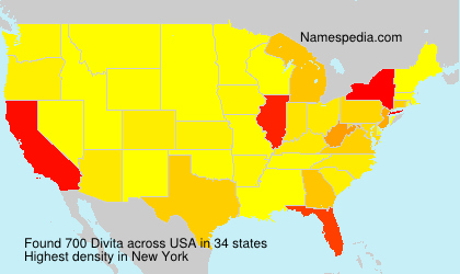 Surname Divita in USA